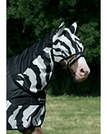 Bucas Buzz-Off Rain Zebra Hals