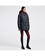 Cavalleria Toscana Women's Long Padded Down Jacket in Nylon with Hood