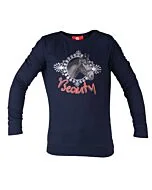 Horka Junior Shirt Fancy L/S Blauw