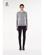 Cavalleria Toscana Tech Wool Fully Fashioned Crew Neck Sweater Dames 