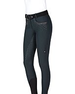 Equiline Dames Rijbroek Glamour Black & Rose Gold