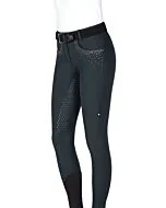 Equiline Dames Rijbroek Glamour Black & Rose Gold