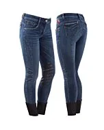 Animo Dames Jeans Rijbroek Nolf Knie Grip