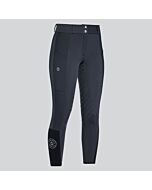 Cavalleria Toscana Women's Dressage Perforated Full Grip Breeches - Black