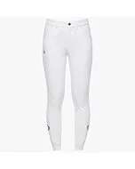 Cavalleria Toscana Logo Grip Breeches Girl White