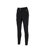 Pikeur Rijbroek Candela Glamour Full Grip Black