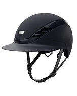 ABUS Pikeur Rijhelm AirLuxe Supreme Long Visor - Midnight Blue