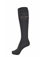 Pikeur Kniekousen Antraciet Studs Rose Gold