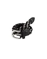 Pikeur gevlochten Riem Classic Black