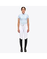 Cavalleria Toscana Lightweight Training Polo Powder Blue