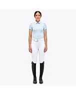 Cavalleria Toscana Lightweight Training Polo Powder Blue