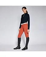 Cavalleria Toscana Tech Piquet L/S Training Zip Polo Navy