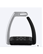 Sprenger Aero-Stijbeugel Zwart/Zilver Eloxiert met Spikes - 120 mm 