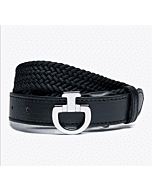 Cavalleria Toscana Elastische Riem Clasp Yong Rider Unisex Zwart