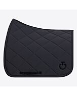 Cavalleria Toscana Saddle Pad in Quilted Jersey - Dressuur- Charcoal