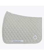 Cavalleria Toscana Dressage Saddle Pad with Circular Quilting - Belgian Block