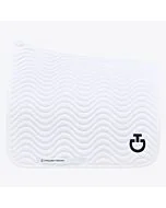 Cavalleria Toscana Quilted Cotton Dressage Saddle Pad Wit