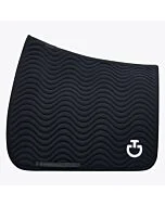 Cavalleria Toscana Quilted Cotton Jump Saddle Pad Zwart