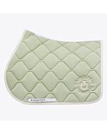 Cavalleria Toscana Orbit Quilted Zadeldek Pistachio / Off White