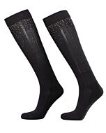 Equiline Kniekousen Strass Rose Gold 