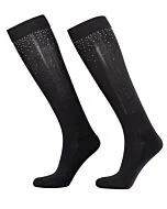 Equiline Kniekousen Strass Rose Gold 