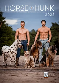 Horse and Hunk Kalender 2025