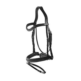 Dy'on Plaited Flash Noseband Bridle with Pull back New English Collection
