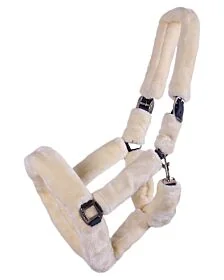 QHP Halster Akska Grijs/Creme