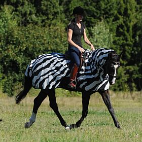Bucas Buzz-Off Riding Rug Zebra 