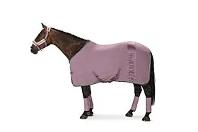 Eskadron Fleece Deken Crystal Stripe Orchid Mauve