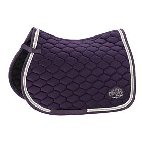 Eskadron Zadeldek Emblem Cotton Plum