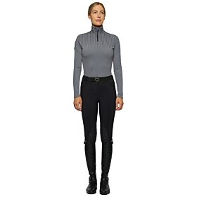 Cavalleria Toscana Phases Jersey Fleece Half Zip Shirt Grijs