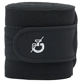 Cavalleria Toscana Jersey & Fleece Bandages Black