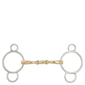 BR Dubbel gebroken Pessoa watertrens Soft Contact 16 mm Ø middelste ring 70 mm