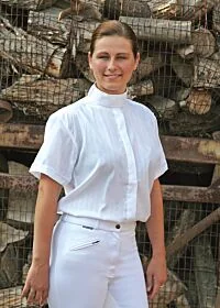 Harry's Horse Dressuurblouse Dobby Korte mouw