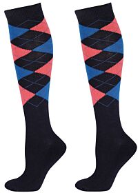 Harry's Horse Kousen Argyle Blue Nights