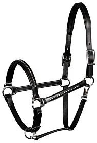 Harry's Horse leren Halster Finesse Crystal