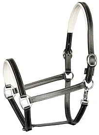 Harry's Horse Halster Leder Elegance zwart