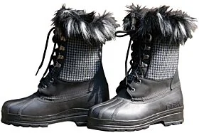 Harry's Horse Stalschoen Snowflake zwart