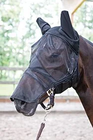 Harry's Horse Vliegenmasker Flyshield met oren en neusstuk