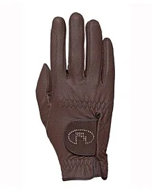 Rijhandschoen Roeckl-Grip Lisboa Swarovski Mocca