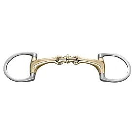 Sprenger Dynamic RS WH ULtra Bustrens met D ring 16 mm Dubbelgebroken Sensogan