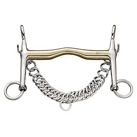 Sprenger Dressuurstang met lichte tongvrijheid 16 mm Sensogan schaar 5 cm