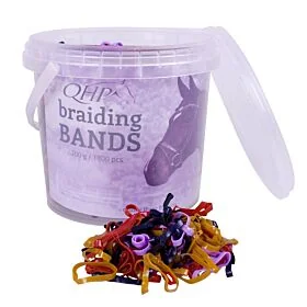 QHP Invlechtelastiekjes Breed Emmer