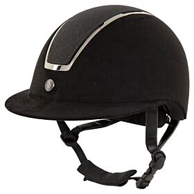 BR Rijhelm Omega Microfiber Glitter Black