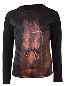 Horka Pixel T-Shirt L/S Caviar