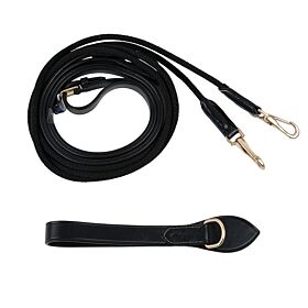 Dy'on Leather Nylon Draw Reins