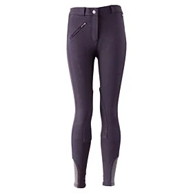 Premiere rijbroek Tulip II kinderen stoffen kniestukken Navy