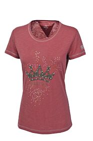 Pikeur Premium Shirt Quilla Roan Rouge