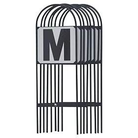 Manegeletters op standaard 20 x 40